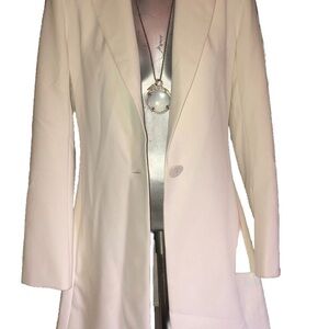 Chic Tailored Luxury Single-Button Summer Lined Blazer Jacket